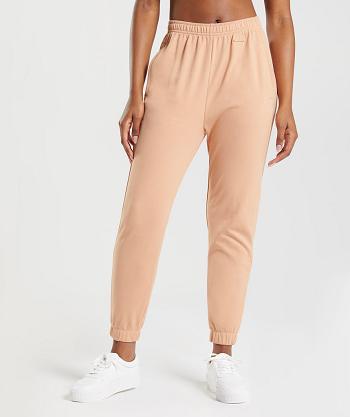 Women's Gymshark Whitney Loose Jogger Beige | NZ_4864LIS